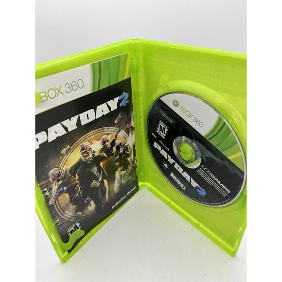 Payday 2 Microsoft Xbox 360 Video Game Complete With Manual - TESTED - Picture 6 of 7